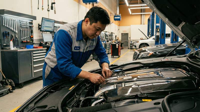 明星修车改装视频幕后花絮