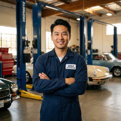 明星首席改装技师陈志远